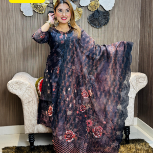 Black Organza Party Dress New